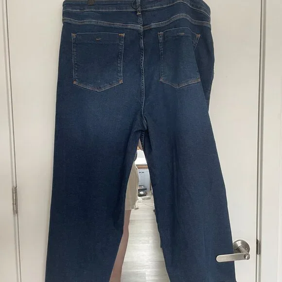 Anthropologie Annie High-Rise Straight-Leg Jeans by Pilcro, Size 20W - Picture 6 of 7